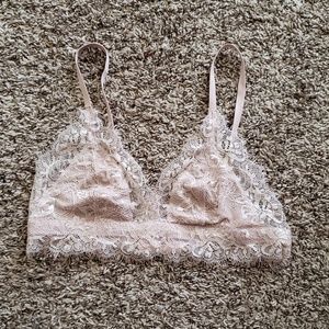 Champagne Colored Lingerie Size S